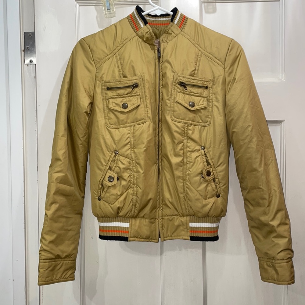 Vintage 90s GADZOOKS cropped Bomber